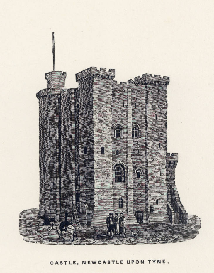 Illustration of Newcastle Castle