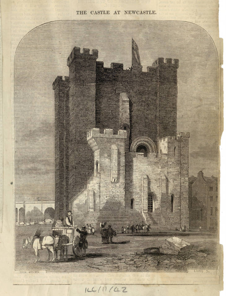 Illustration of Newcastle Castle
