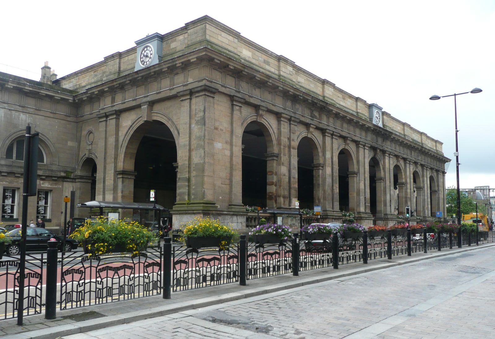 Photograph of Newcastle Central Station